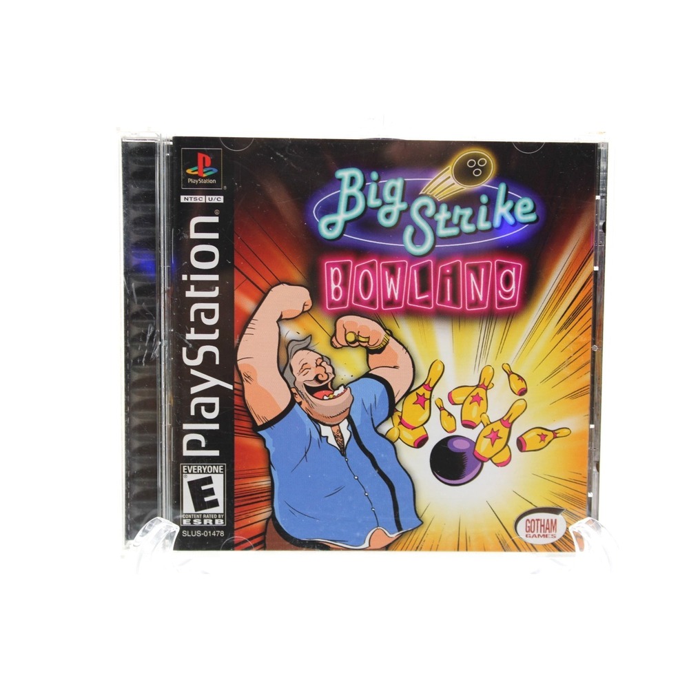 2002 Big Strike Bowling PlayStation PSX PS1 Complete w/Manual